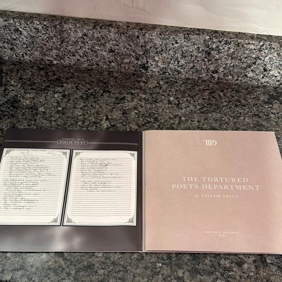 Taylor Swift Album Cover with Pink and Gray Tones - Picture 3 of 4